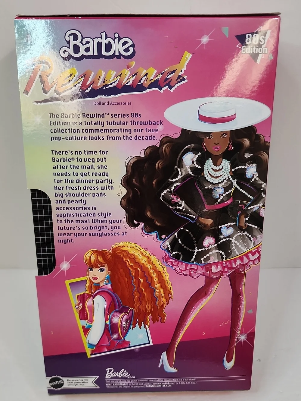 Barbie Rewind 80s Movie Premiere Doll Barbie Signature NRFB Mattel 2023